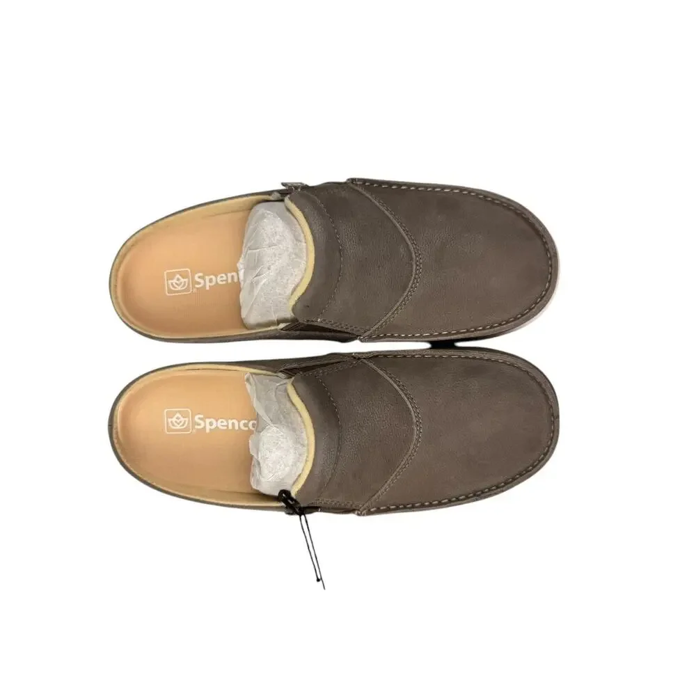 Waco Shoe Company Spenco Men's Siesta Nubuck Mule, Fossil, 7.5 - Picture 6 of 8